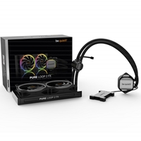 be quiet! Pure Loop 2 FX AiO Liquid CPU Cooler, Universal Socket, 240mm Radiator, 2 x Light Wings 120mm PWM High Speed 2500RPM Addressable RGB Cooling Fan, Addressable RGB LED Pump Head, ARGB PWM Hub Included - Image 6