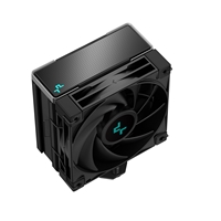 DeepCool AK400 Zero Dark Fan CPU Cooler, Universal Socket, High Performance 120mm Silent Hydro Bearing PWM Black Fan, 1850RPM, 4 Heat Pipes, Unique Matrix Fin Design, All Black, Intel LGA 1700 Bracket Included - Image 4