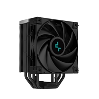 DeepCool AK400 Zero Dark Fan CPU Cooler, Universal Socket, High Performance 120mm Silent Hydro Bearing PWM Black Fan, 1850RPM, 4 Heat Pipes, Unique Matrix Fin Design, All Black, Intel LGA 1700 Bracket Included - Image 5