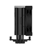 DeepCool AK400 Zero Dark Fan CPU Cooler, Universal Socket, High Performance 120mm Silent Hydro Bearing PWM Black Fan, 1850RPM, 4 Heat Pipes, Unique Matrix Fin Design, All Black, Intel LGA 1700 Bracket Included - Image 6