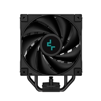 DeepCool AK400 Zero Dark Fan CPU Cooler, Universal Socket, High Performance 120mm Silent Hydro Bearing PWM Black Fan, 1850RPM, 4 Heat Pipes, Unique Matrix Fin Design, All Black, Intel LGA 1700 Bracket Included - Image 7
