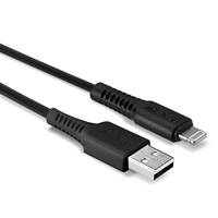 Lindy 31319 0.5m USB-A (M) 2.0 To Lightening (M) MFi Certified 480Mbps Cable - Black - Image 5
