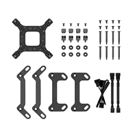 DeepCool LS520S Zero Dark All In One Liquid CPU Cooler, 240mm Radiator, 2 x 120mm Deepcool Fans, Intel/AMD - Image 7