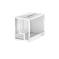 DeepCool CH160 Ultra-Portable Gaming Case White Micro Tower with Tempered Glass Side Window Panel, Advanced Cooling, USB 3.0/USB-C Ports, Pre-Installed Fans, Mini-ITX - Image 7