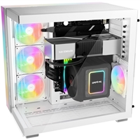 be-quiet! Light Base 600 LX, White, Midi-Tower ATX Case, Massive ARGB LED Strip, Full Windowed Design, 4x Light Wings LX 120mm PWM fans included - Image 7