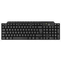 Evo Labs CM-501UK Wired Multimedia Keyboard and Mouse Combo Set, USB Plug and Play, Full Size Qwerty UK Layout Keyboard with Optical Sensor Mouse, Ideal for Home or Office, Black - Image 5