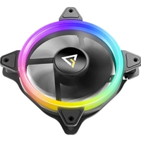 Antec Neon 120 ARGB PWM Case Fan, 3 Pack, Hydro Bearing, 800-1600 RPM, Black - Image 8