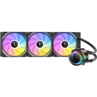 Antec Vortex Lum 360 ARGB CPU Liquid Cooler - Intel & AMD Compatible, 3 x 120mm ARGB Fans, Suspended Spiral Pump Head, Enhanced Cooling Performance - Image 4
