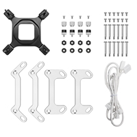 DeepCool Mystique 360 WH ARGB Liquid CPU Cooler with 2.83" TFT LCD Display, 360mm Radiator, Addressable RGB Fans, Hydro Bearing, and Wide Compatibility for Intel & AMD Sockets - Image 7