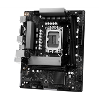 ASRock H810M-X Intel Socket 1851 Motherboard, 2x DDR5 DIMM Slots, 1x M.2 Socket, 2.5G LAN, 1x HDMI Port / 1x DisplayPort - Image 6
