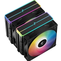 DeepCool AG620 BK ARGB V2 Dual-Tower CPU Air Cooler with 120mm ARGB Fans, Compatible with Intel LGA 1851/1700/1200/115x & AMD AM5/AM4, High-Performance Quiet Cooling, Matte Black - Image 5