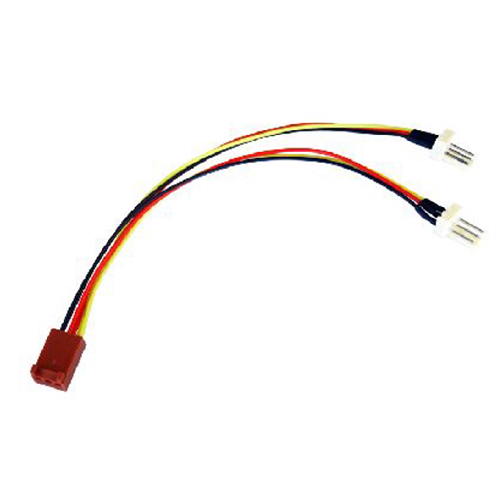 3-Pin Fan (F) to 2 x 3-Pin Fan (M + M) 0.15m OEM Internal Splitter Cable - Image 3