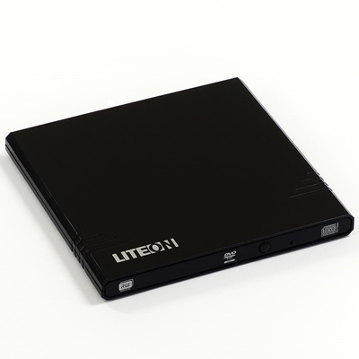 LiteOn eBAU108 Black Ultra Slender USB 2.0 External Optical Drive - Image 2