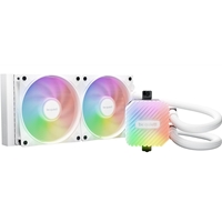be quiet! Light Loop 240mm AIO CPU Liquid Cooler, High-Performance ARGB Lighting, Dual 120mm PWM Fans, Ultra-Quiet Operation, Easy Maintenance, Intel/AMD Compatible, White