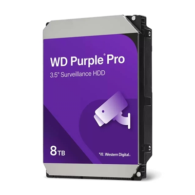 WD WD8002PURP Purple Pro 8TB SATA Surveillance Hard Drive, 7200RPM, 6Gb/s, 256MB Cache - Image 2