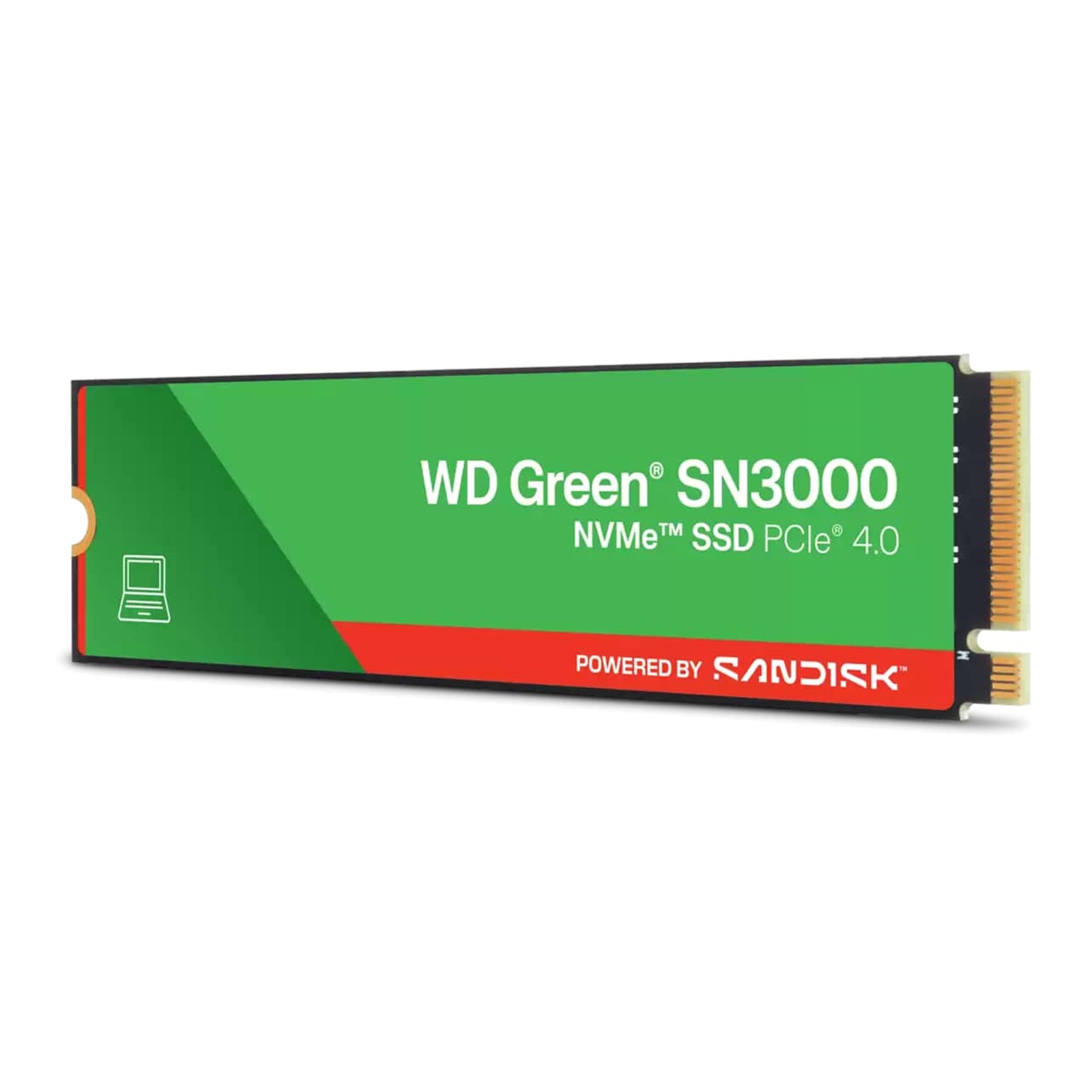 WD Green SN3000 (WDS200T4G0E-00CPS0) 2TB NVMe SSD, M.2 Interface, PCIe Gen4, 2280, Read 5000MB/s, Write 4200MB/s, 3 Year Limited Warranty - Image 3