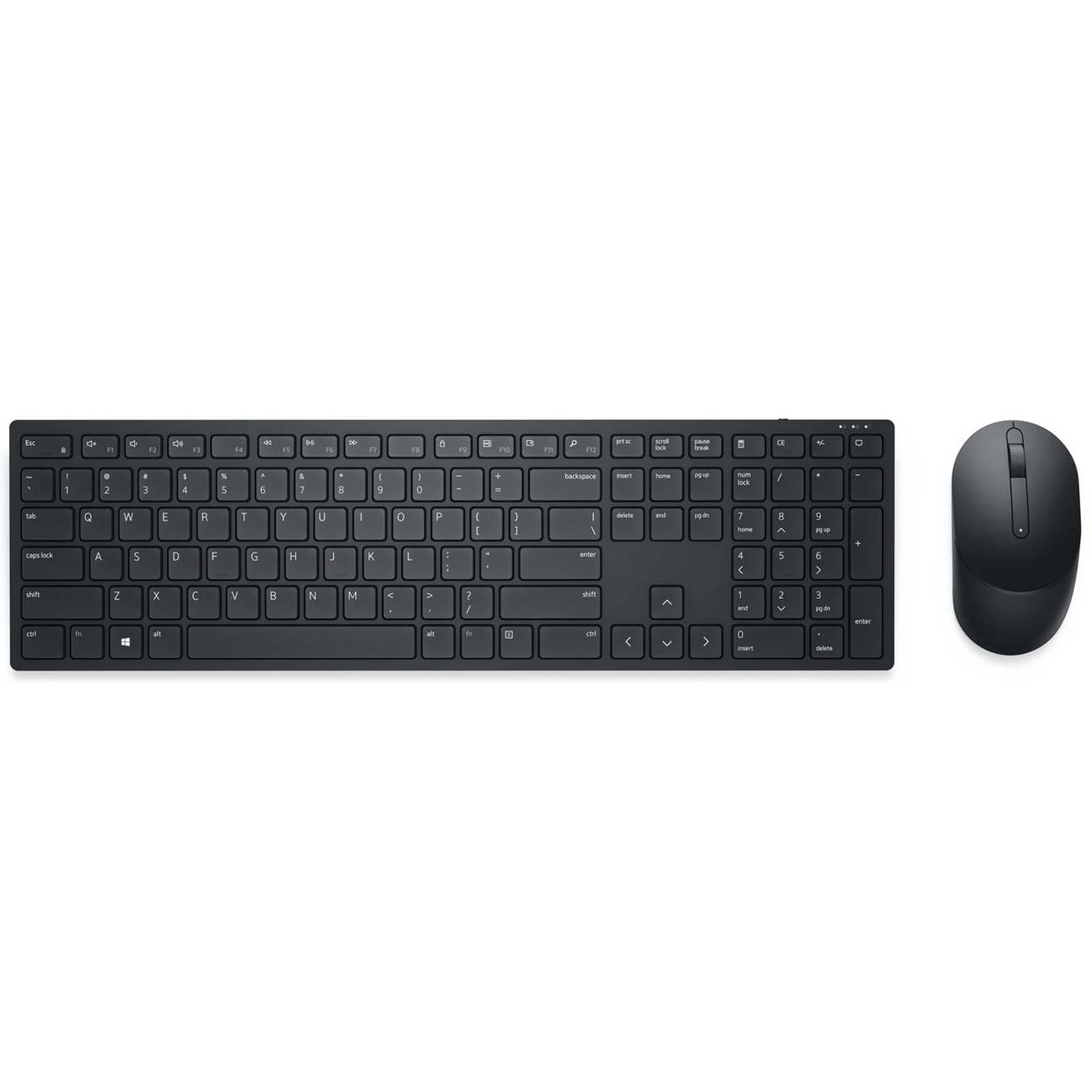 Dell KM5221W Pro Wireless Keyboard and Mouse Set for Windows, 2.4GHz Wireless, QWERTY UK English Layout, Black - Image 3