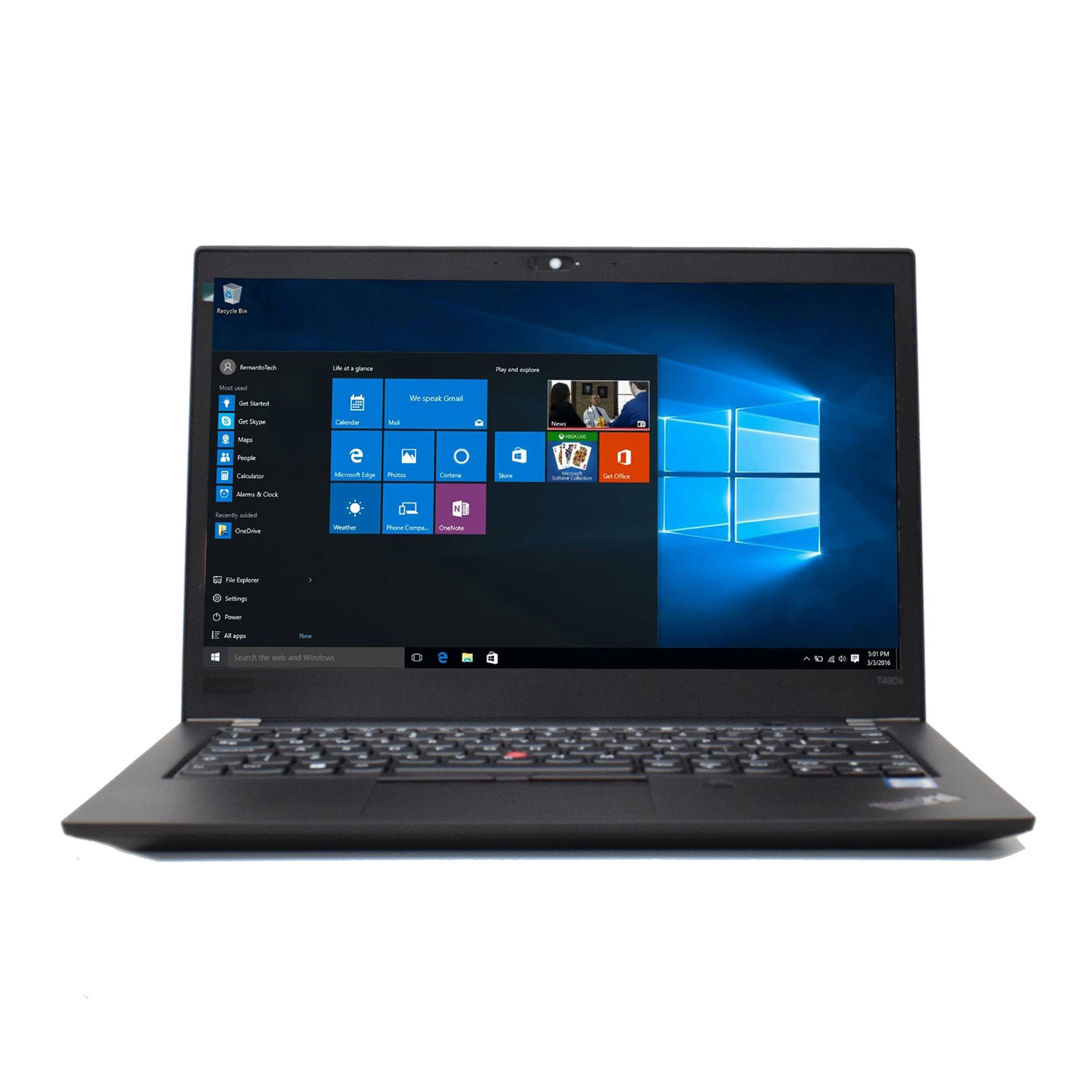 PREMIUM REFURBISHED Lenovo ThinkPad T480 Intel Core i5-8250U 8th Gen Laptop, 14 Inch Full HD 1080p Screen, 8GB RAM, 256GB SSD, Windows 11 Pro - Image 3