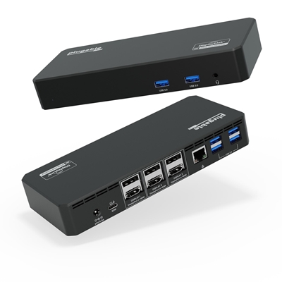 Plugable UD-6950PDZ USB-C Triple Monitor 4K 60W USB-C PD Docking Station - Image 2