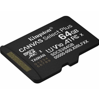 Kingston Canvas Select Plus SDCS3/64GB 64GB Micro SD UHS-I (U1) Flash Card with Adapter - Image 4