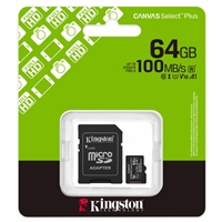 Kingston Canvas Select Plus SDCS3/64GB 64GB Micro SD UHS-I (U1) Flash Card with Adapter - Image 6