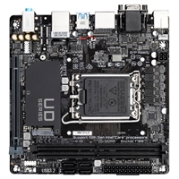 Gigabyte H610I Intel 1700 Socket Motherboard, Mini-ITX, 2x DDR5 Slots, 1x M.2 Socket, GbE LAN, 1x D-Sub / 2x DisplayPort / 1x HDMI Port - Image 6