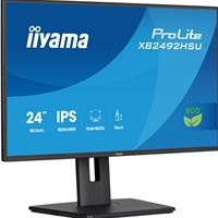 Iiyama ProLite 24-Inch 120Hz Full HD IPS Height Adjustable Monitor with Slim Bezel, HDMI, DisplayPort & USB Hub - Image 4