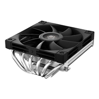 DeepCool AN600 Low-Profile CPU Cooler, 1x 120mm PWM Fans, Aluminium Fins, Copper Base, 6x Heatpipes, Intel/AMD