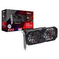 ASRock AMD Radeon RX 6500 XT Phantom Gaming OC 4GB GDDR6 Graphics Card, 1024 Streams, 2820MHz Boost Clock, Dual Fan, 1x DisplayPorts / 1x HDMI Port