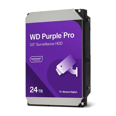WD WD240PURP Purple Pro 24TB SATA Smart VideoHard Drive, 7200RPM, Transfer Rate up to 272MB/s, 512MB Cache - Image 2