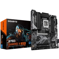 Gigabyte B760 GAMING X GEN5 Intel 1700 Socket Motherboard, ATX, 4x DDR5 Slots, 3x M.2 Socket, 2.5GbE LAN, 1x HDMI Port / 1x DisplayPort