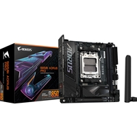 Gigabyte B850I AORUS PRO AMD AM5 Socket Motherboard, Mini-ITX, 2x DDR5 Slots, 2x M.2 Sockets,  Fitted I/O Shield, 2.5GbE LAN, Wi-Fi 7, 1x HDMI Port