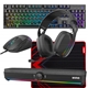 Marvo Scorpion 6-Product Gaming & Streaming Bundle featuring Gaming Keyboard, Programmable USB Mouse, Non-Slip Mousepad, PC & Console-Compatible Gaming Headset, RGB Stereo Soundbar & USB Streaming Microphone - Image 3