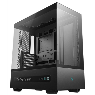DeepCool CH690 Digital ATX Mid-Tower Case, High-Airflow PC Case with Semi-Glass Panel, USB-C Port, Support for 420mm Radiator, 450mm GPU, ATX PSU, Black - Image 2