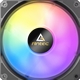 Antec P12R ARGB Reverse PWM 120mm Fan - 4-Pin, Black, High-Airflow Cooling, 9-Blade Design with Anti-Vibration Pads - Image 3