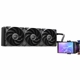 Antec Vortex View 360 Black AIO Liquid CPU Cooler, Massive 5-Inch Rotatable IPS LCD Display, 9th Gen Asetek Pump for 400W TDP, Triple 120mm PWM Fans, ARGB Backglow - Image 3