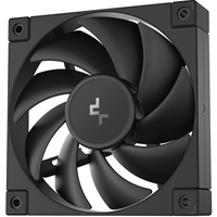 DeepCool FD12 120mm PWM Case Fan, High Airflow, Low Noise, Hydro Bearing, Daisy-Chain 8-Pin Connector, Black, Single Pack