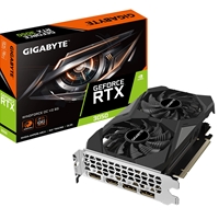 Gigabyte NVIDIA GeForce RTX 3050 WINDFORCE OC V2 6GB GDDR6 Graphics Card, 2304 CUDA Cores, 1477 MHz Core Clock, Dual Fan, 2x DisplayPorts / 2x HDMI Ports