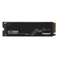 Kingston KC3000 (SKC3000S/1024G) 1TB NVMe SSD, M.2 Interface, PCIe Gen4, 2280, Read 7000MB/s, Write 6000MB/s, 5 Year Warranty