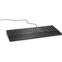 Dell KB216 Wired Multimedia Keyboard, Full-Size Keyboard, USB Plug-and-Play, Compatible with PC and Laptop, QWERTY, UK English Layout, Black