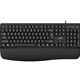 Genius KB-123 Wired AI Copilot Business Keyboard with Palm Rest, USB Plug and Play, Multimedia Function Keys, Full Size UK Layout Design for Home or Office, Black - Image 3