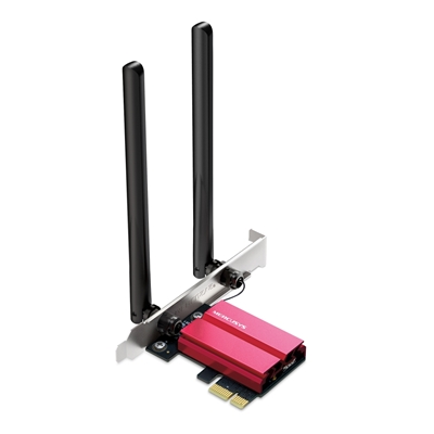 Mercusys MA86XE AXE5400 Tri-Band Wi-Fi 6E Bluetooth PCI Express Adapter - Image 2