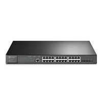 TP-Link JetStream TL-SG3428XMP 24-Port Metal Gigabit and 4-Port 10GE SFP+ L2+ Managed Switch with 24-Port PoE+ (384W)