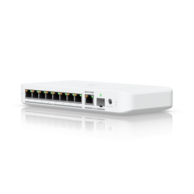 Ubiquiti USW-FLEX-2.5G-8-POE UniFi Flex 2.5G Ultra Compact 8 Port POE/USB-C Powered POE++ Managed Switch - Image 2