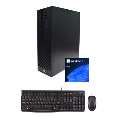 LOGIX 14th Gen Intel Core i3 Quad Core Small Form Factor SFF Business / Education PC with 8GB RAM, 500GB SSD, Windows 11 Pro, Keyboard, Mouse & 3 Year Warranty - Image 2