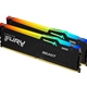 Kingston FURY Beast KF560C30BBEAK2-64 64GB (2x 32GB) DIMM System Memory, 6000MHz, DDR5, CL30, Black, RGB, Intel XMP, AMD EXPO - Image 3