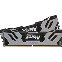 Kingston FURY Renegade KF572C38RSK2-32 32GB (2x 16GB) DIMM System Memory, 7200MHz, DDR5, Silver, Intel XMP