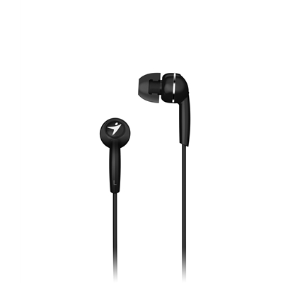 Genius HS-M320 In-Ear Headphones with In-Line Controller and Mic, Black - Image 2