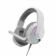 Marvo Scorpion H8618 Tactic 40 USB 2.0 Wired Gaming RGB Headset (White) - Image 3