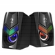 Marvo Scorpion SG-118 Havoc 10 USB Powered Stereo RGB 6W Gaming Speakers (Black) - Image 3